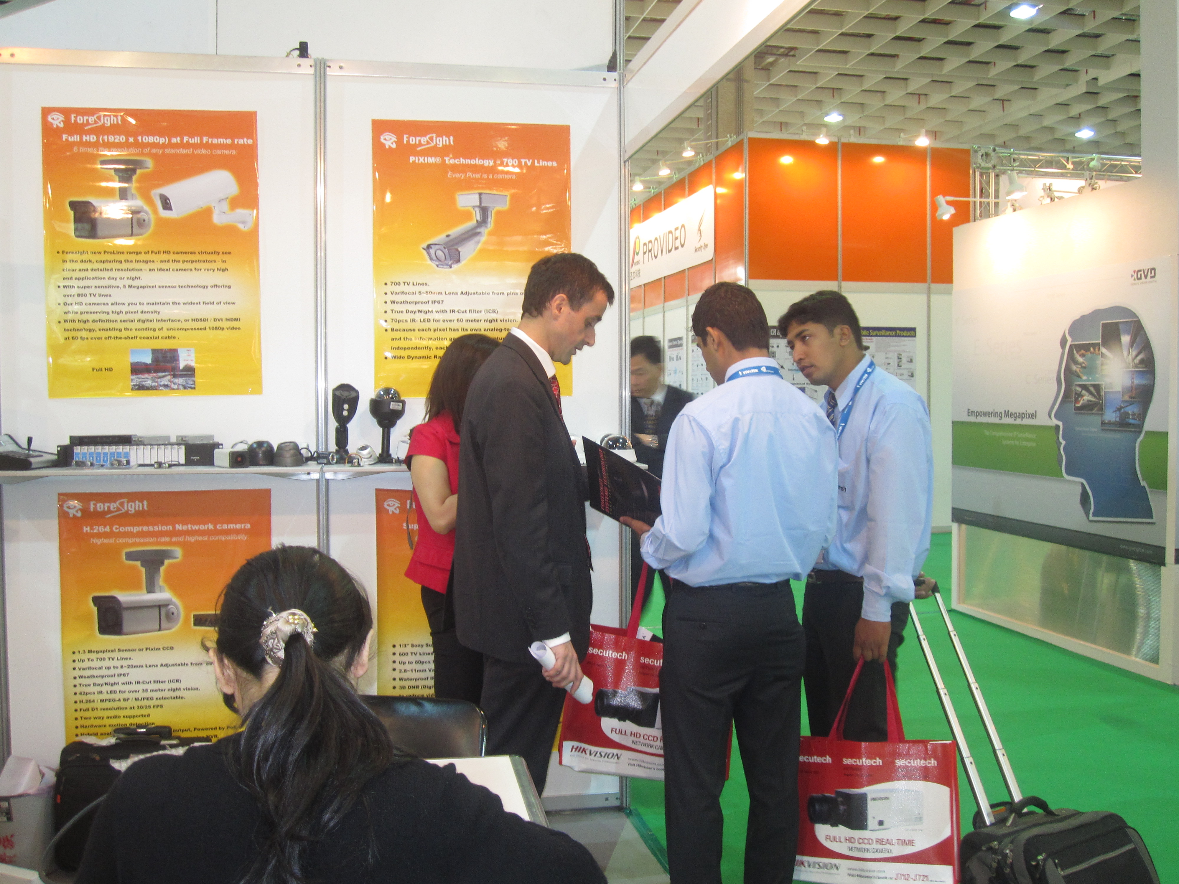 Foresight exhibition booth